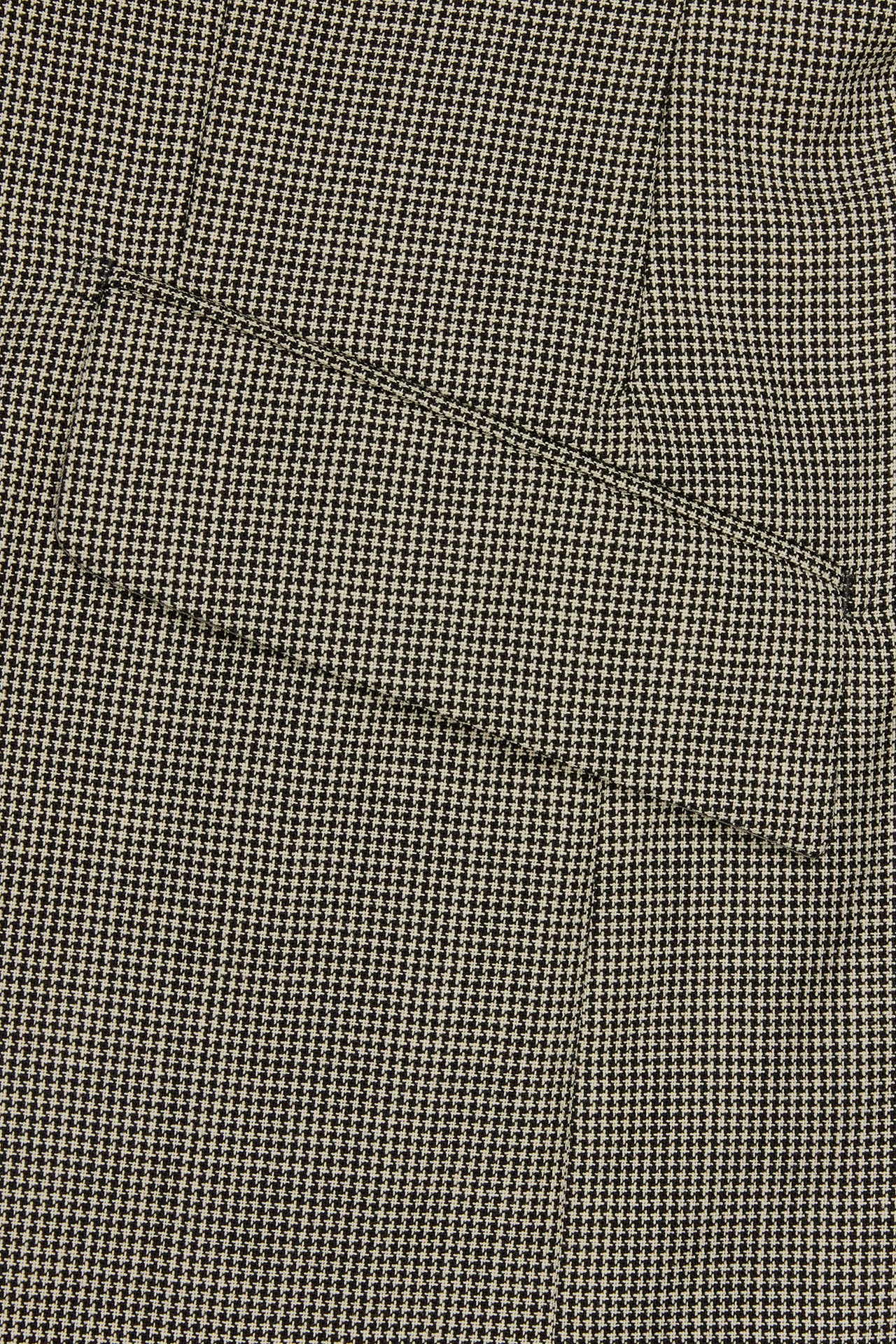 Black/White Micro Puppytooth Single Breasted Suit