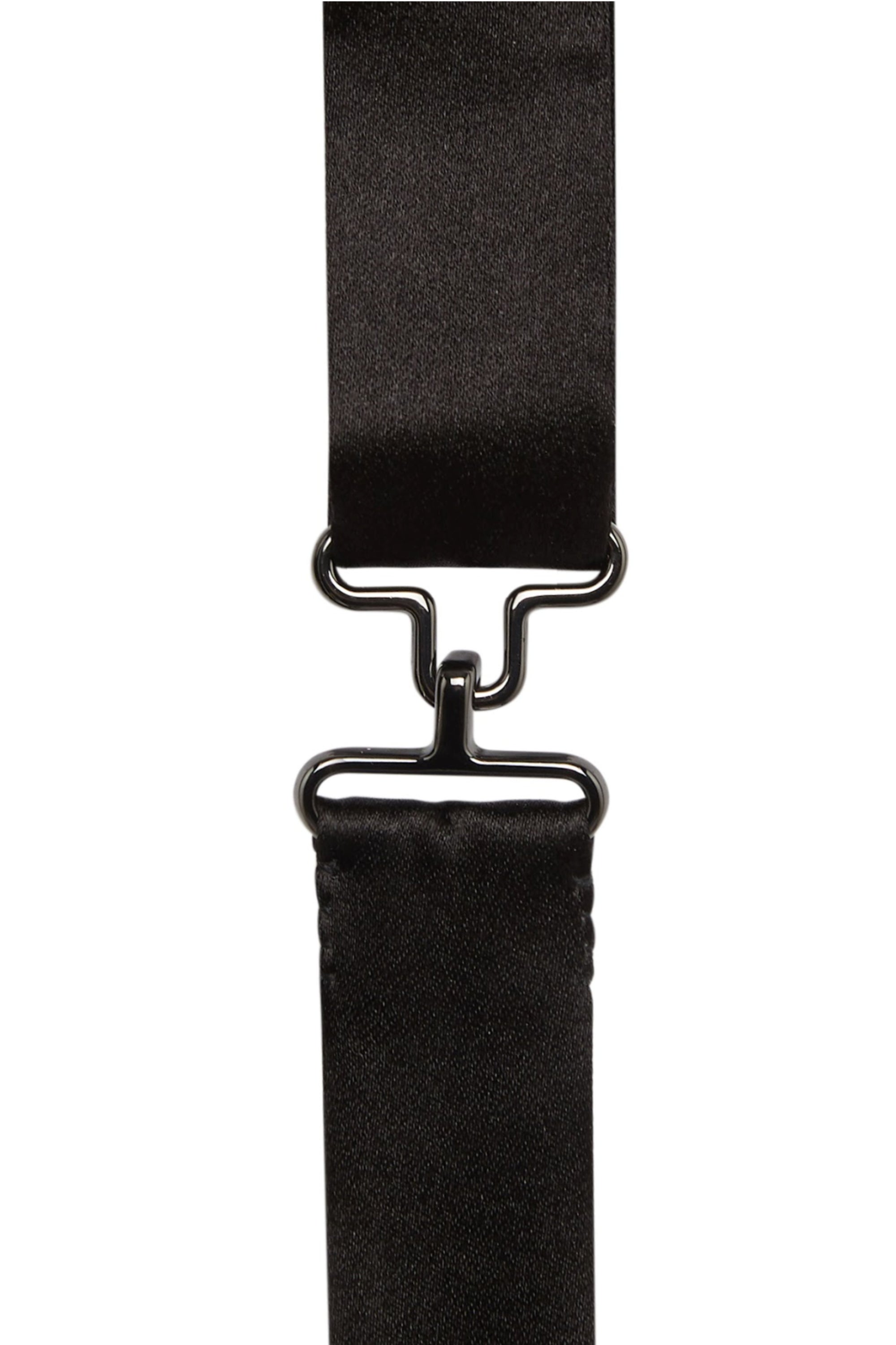 Black Satin Bow Tie