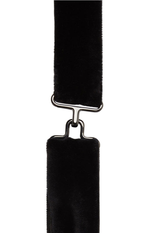 Black Velvet Bow Tie