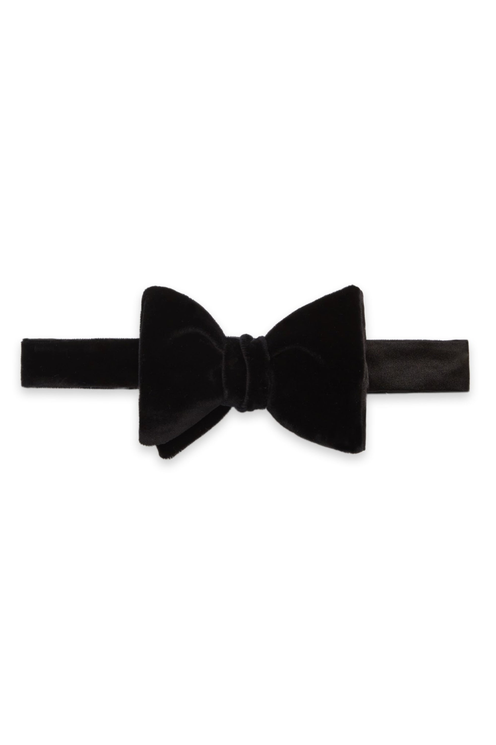 Black Velvet Bow Tie