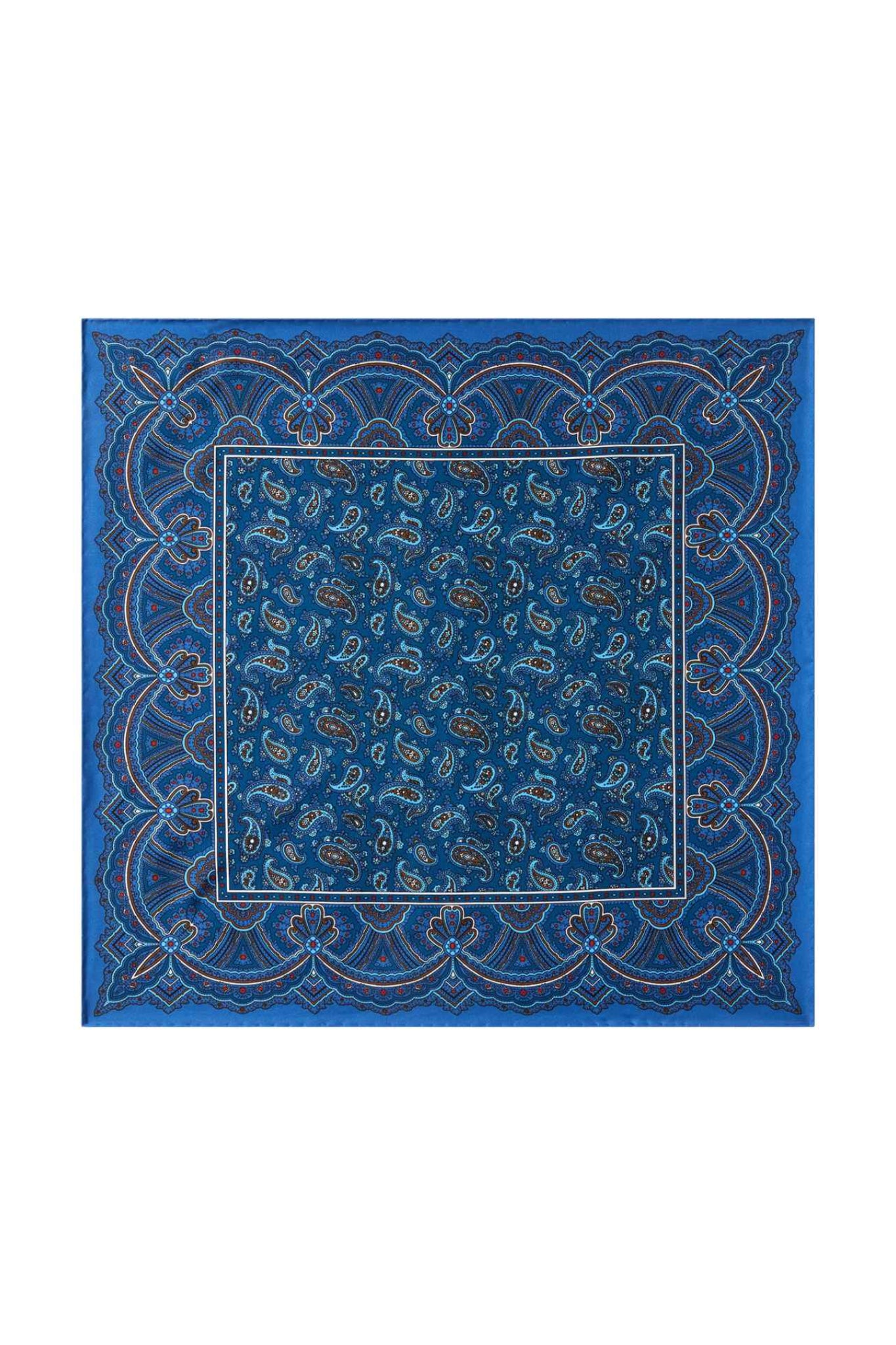 Huntsman Madder Pocket Square