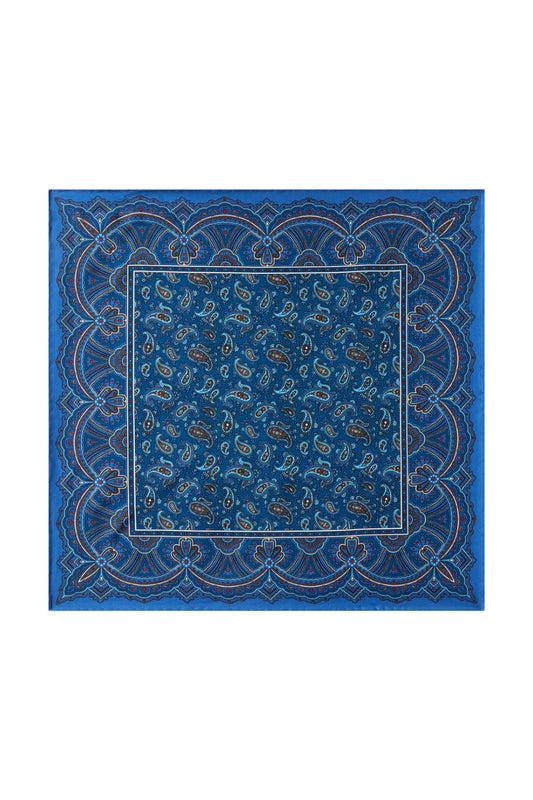 Huntsman Madder Pocket Square