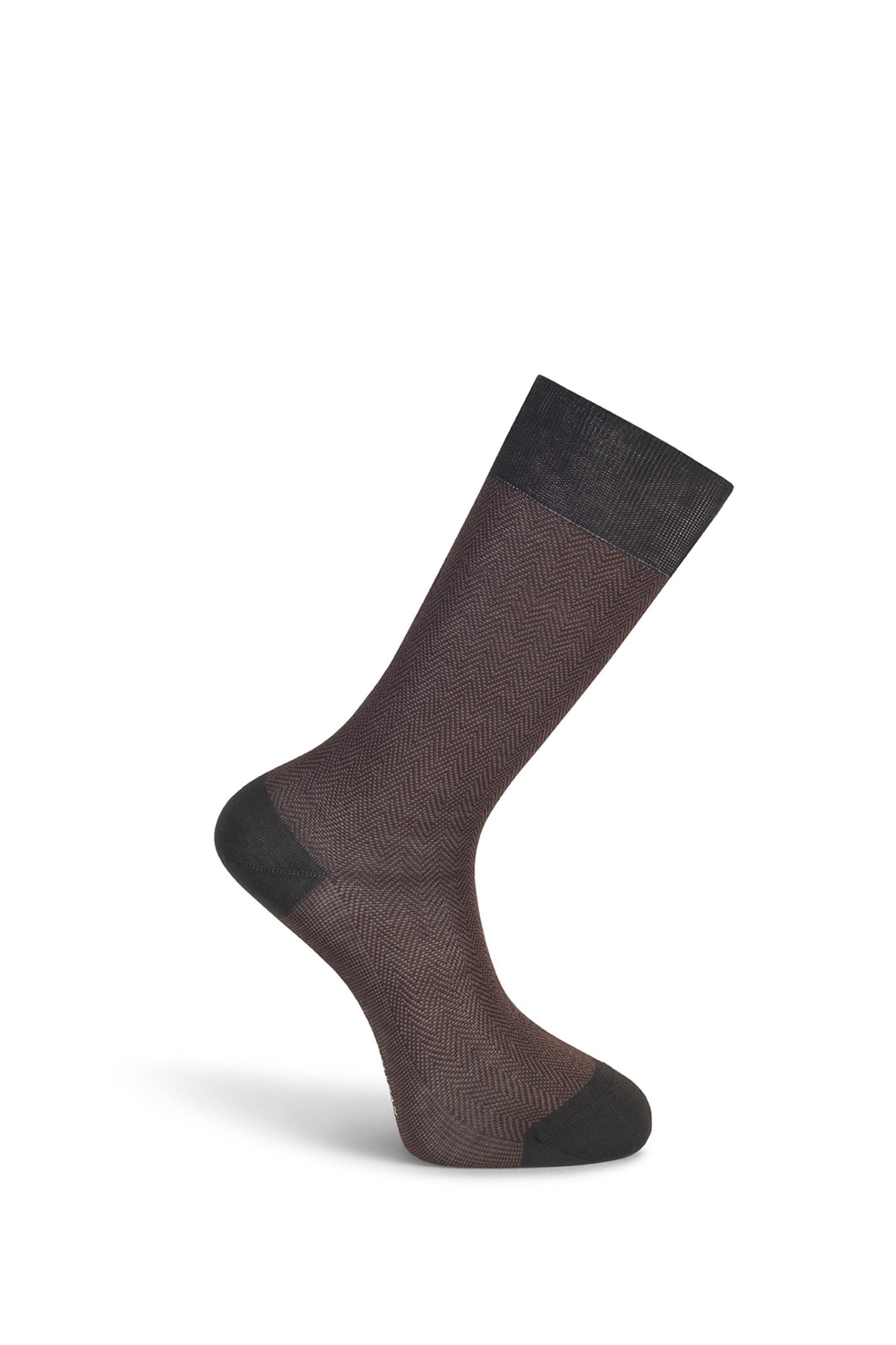 Herringbone Cotton Socks
