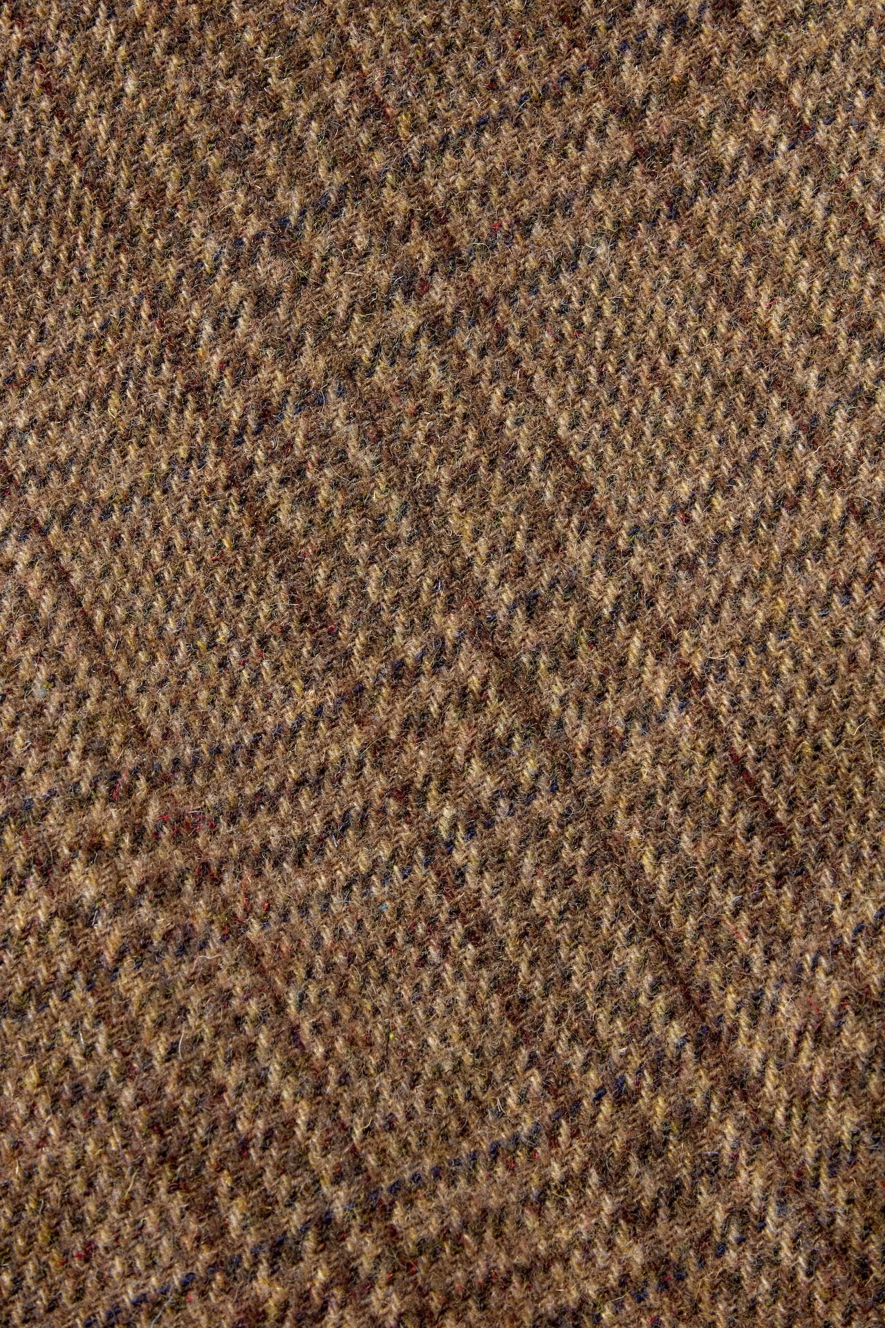 Brown Tweed Balmacaan Overcoat