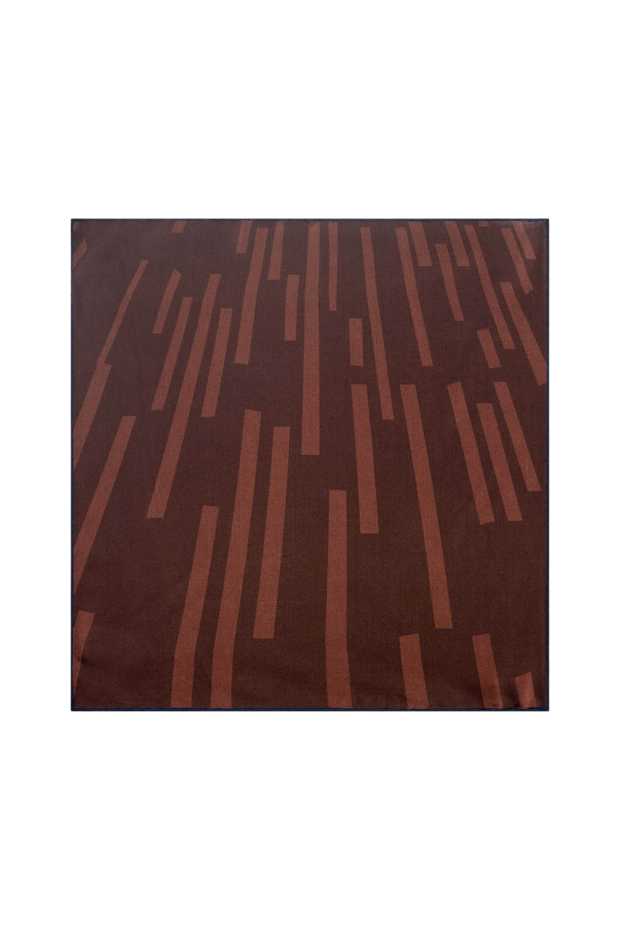 Warp Hopsack Silk Pocket Square