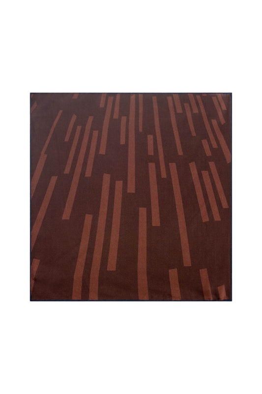 Warp Hopsack Silk Pocket Square