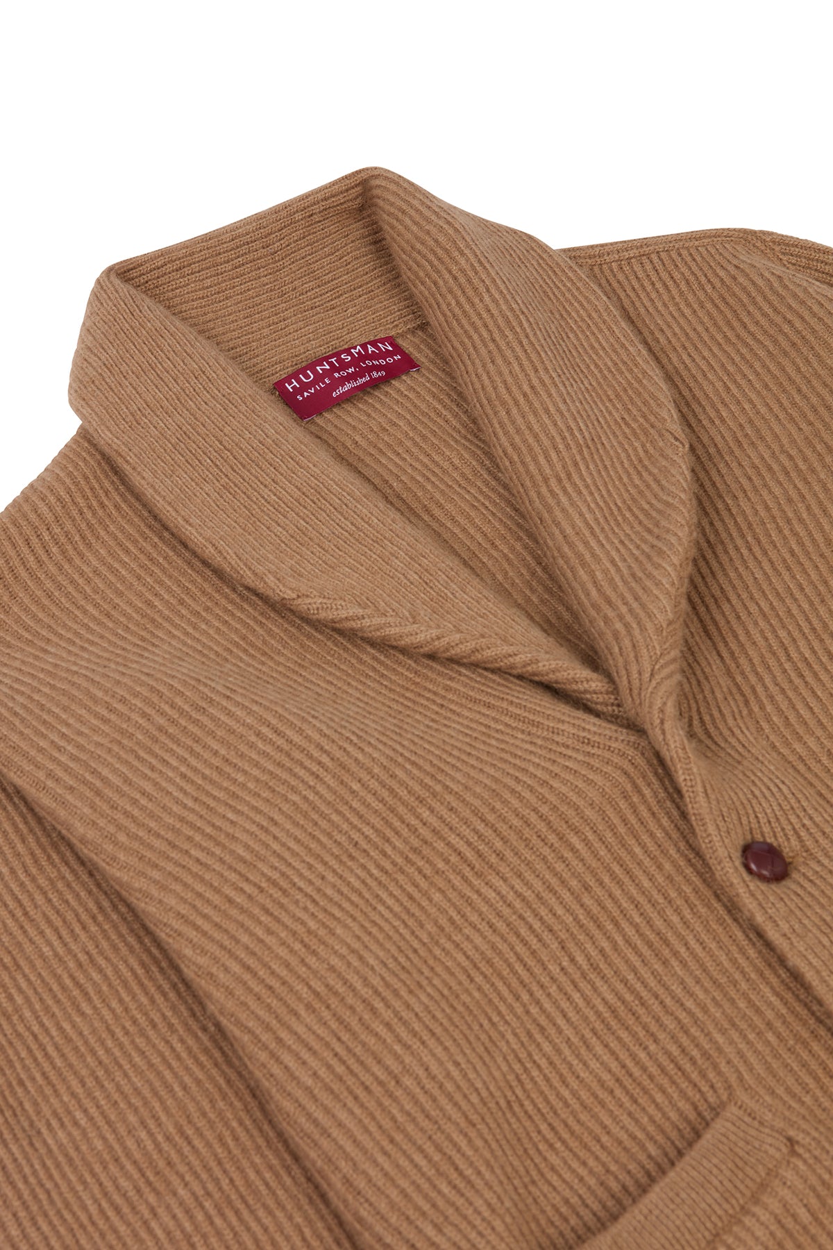 Camelhair Windsor Shawl Lapel Cardigan