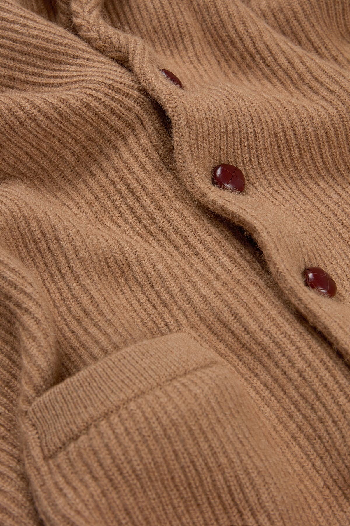 Camelhair Windsor Shawl Lapel Cardigan