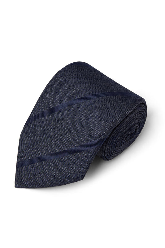 Tussah Rep Stripe Tie