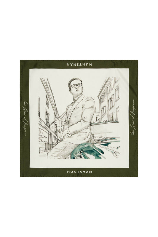The Home of Kingsman 10 Year Anniversary Pocket Square
