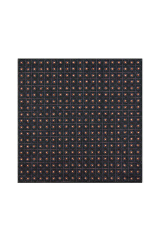 Green Madder Double Sided Pocket Square