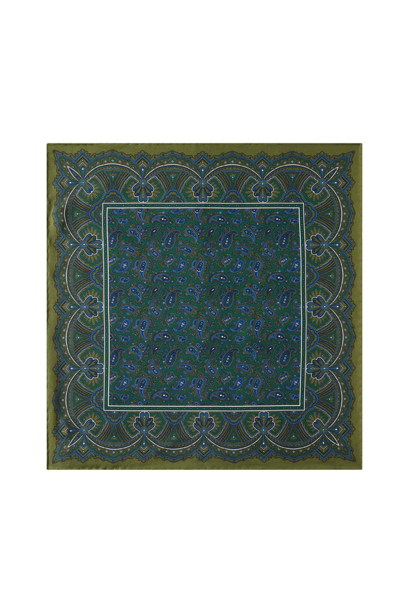 Huntsman Madder Pocket Square