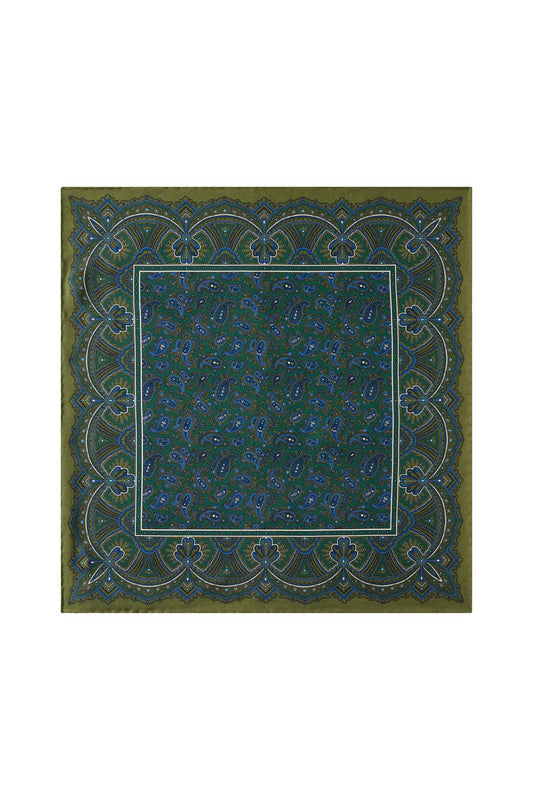 Huntsman Madder Pocket Square