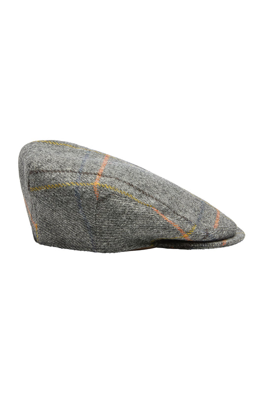 Grey House Overcheck Tweed Countryman Cap