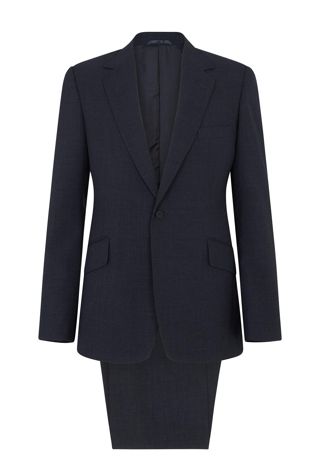 Indigo Four Point Star Single Breasted Suit