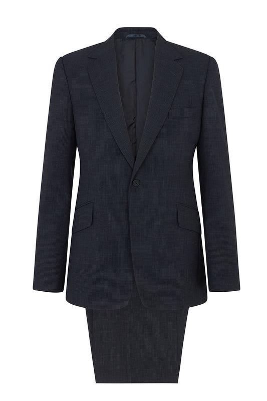 Indigo Four Point Star Single Breasted Suit