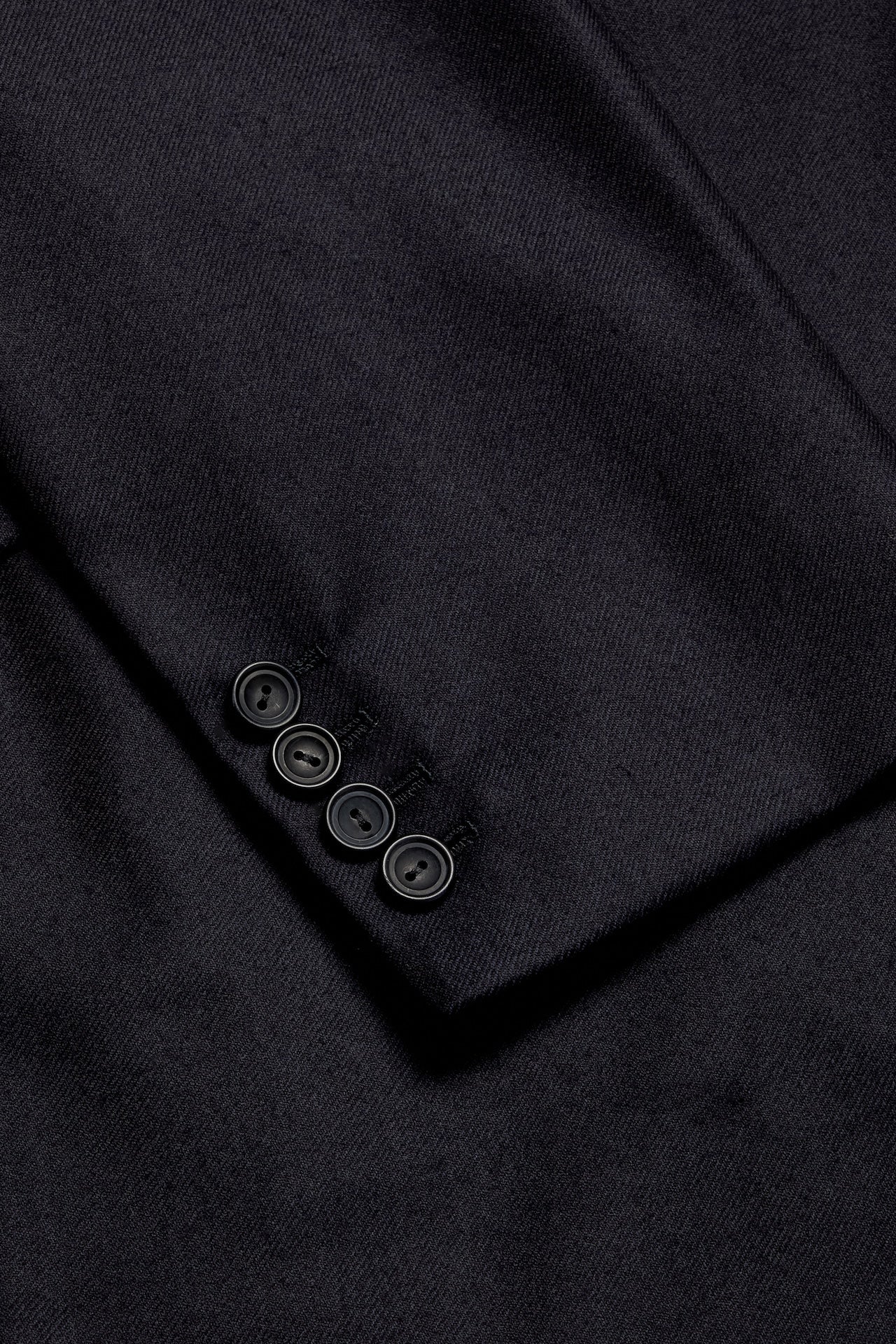 Navy 4ply London Shrunk Single Breasted Suit