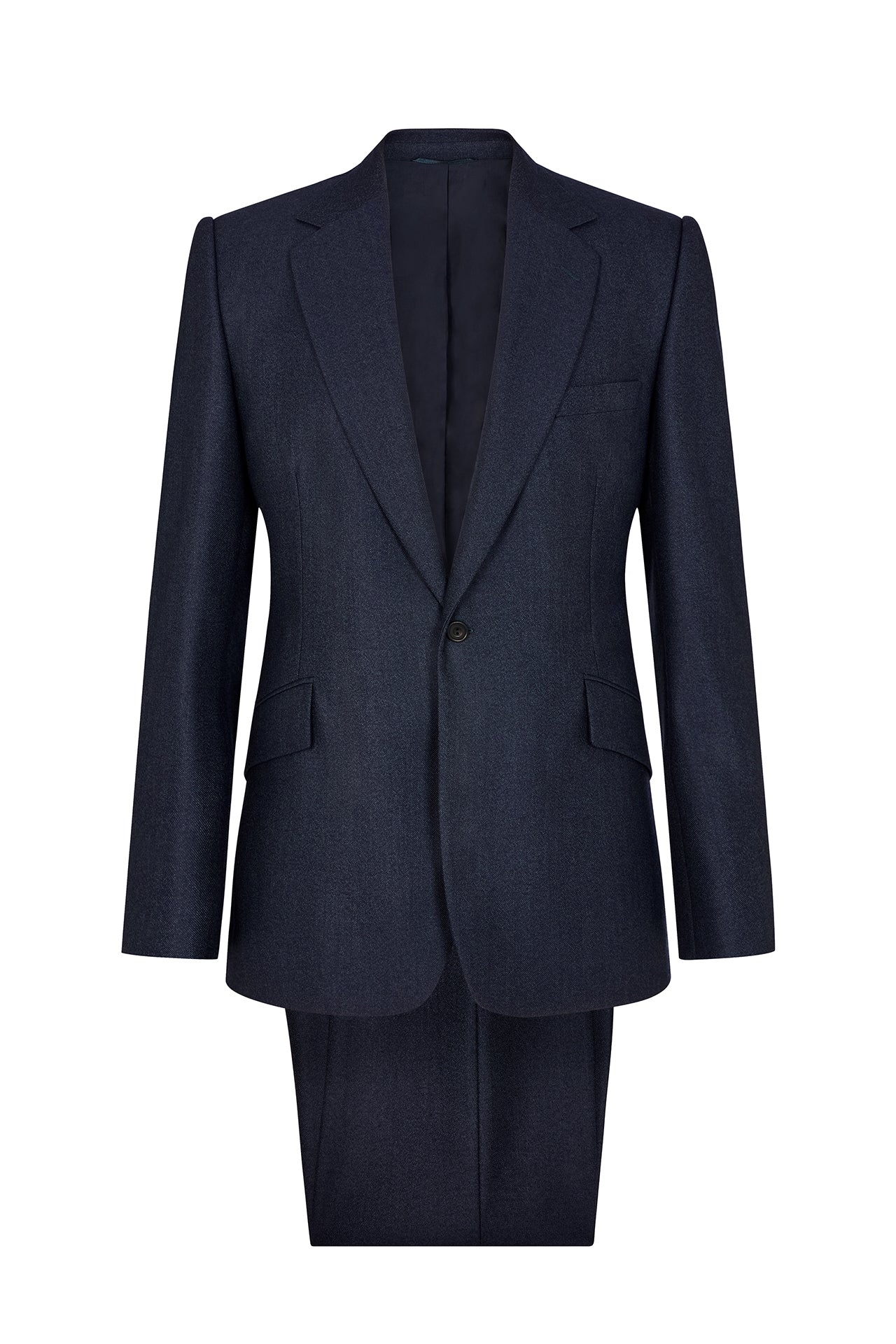 Navy Heritage Twill Single Breasted Suit