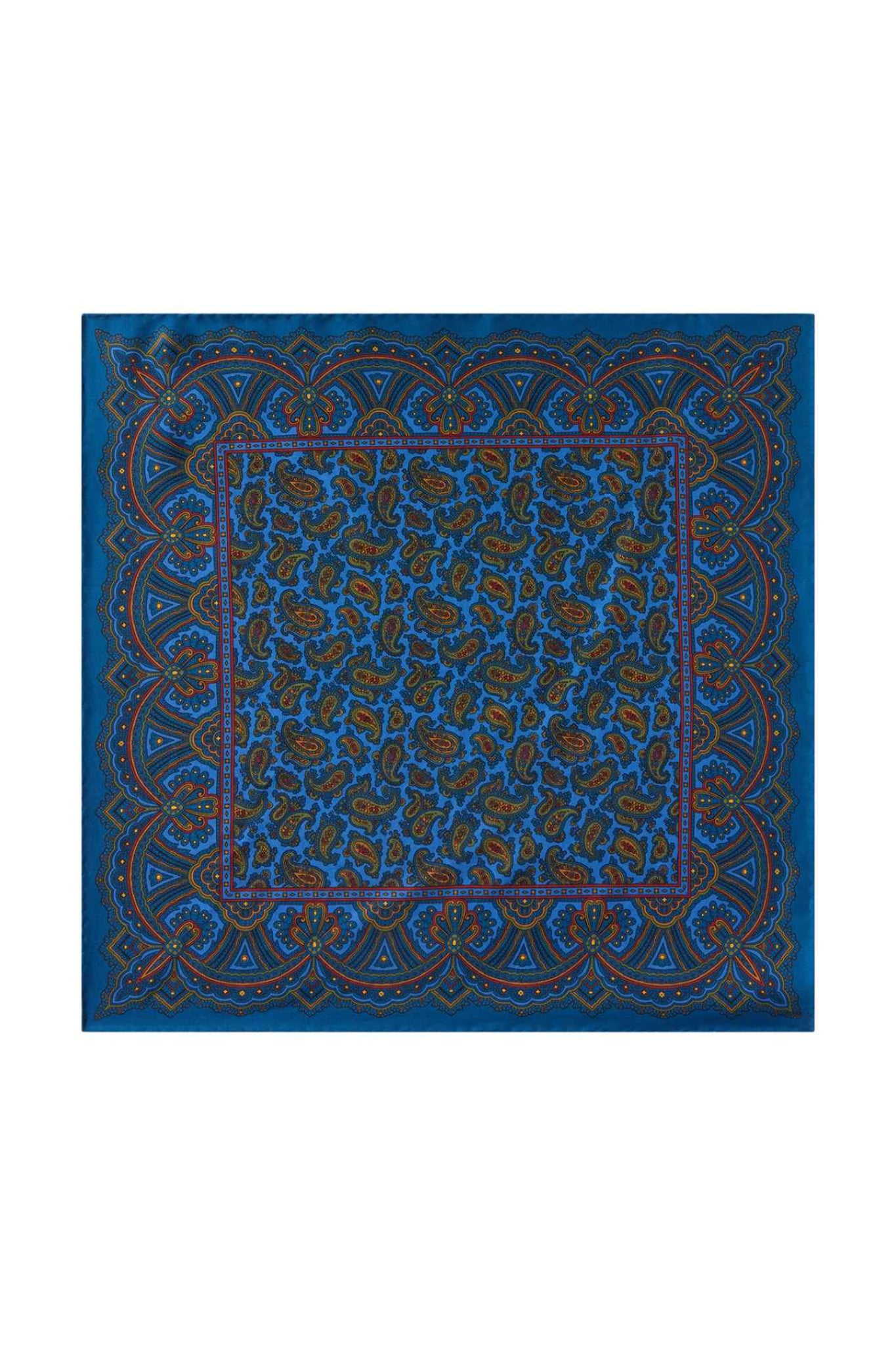 Huntsman Madder Pocket Square