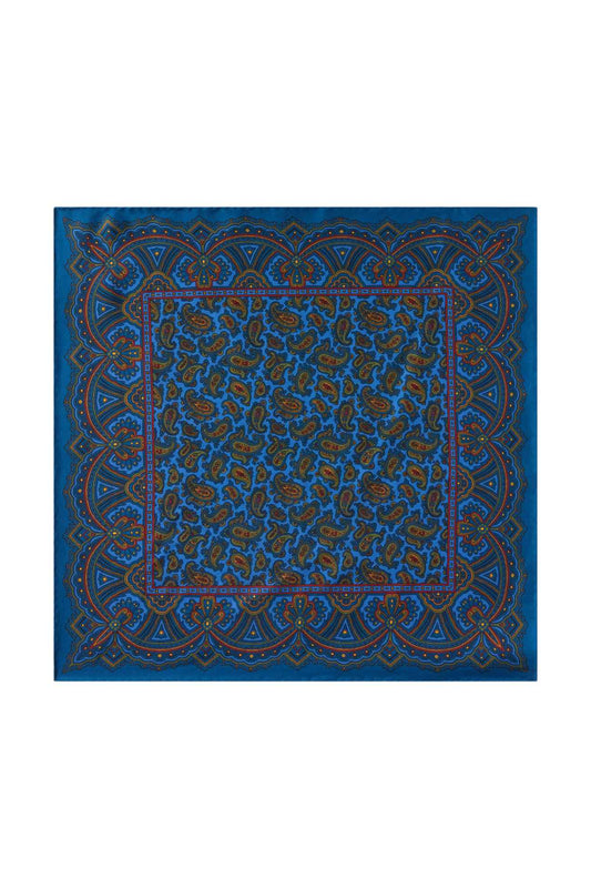 Huntsman Madder Pocket Square