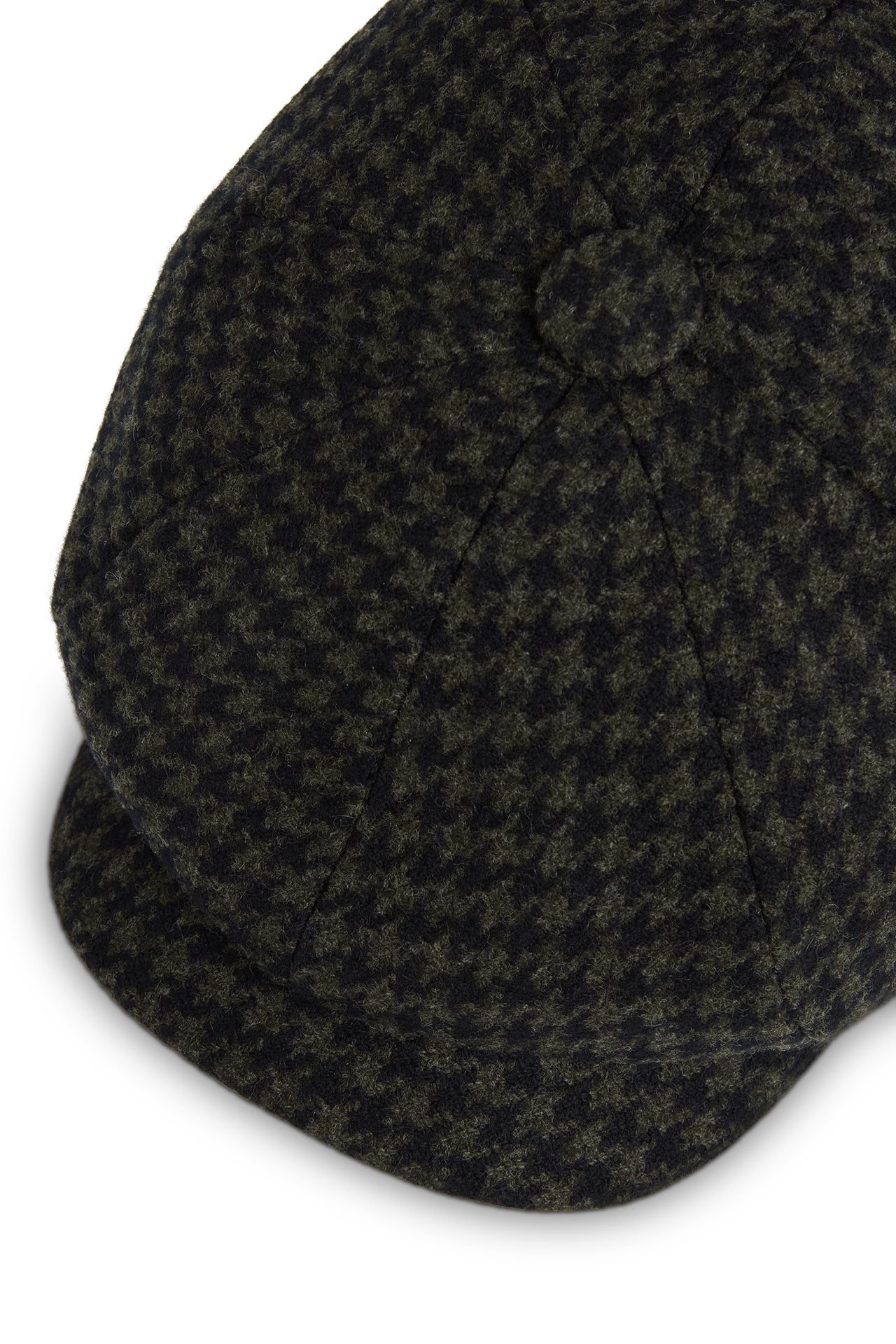 Olive/Midnight Houndstooth Towton Cap