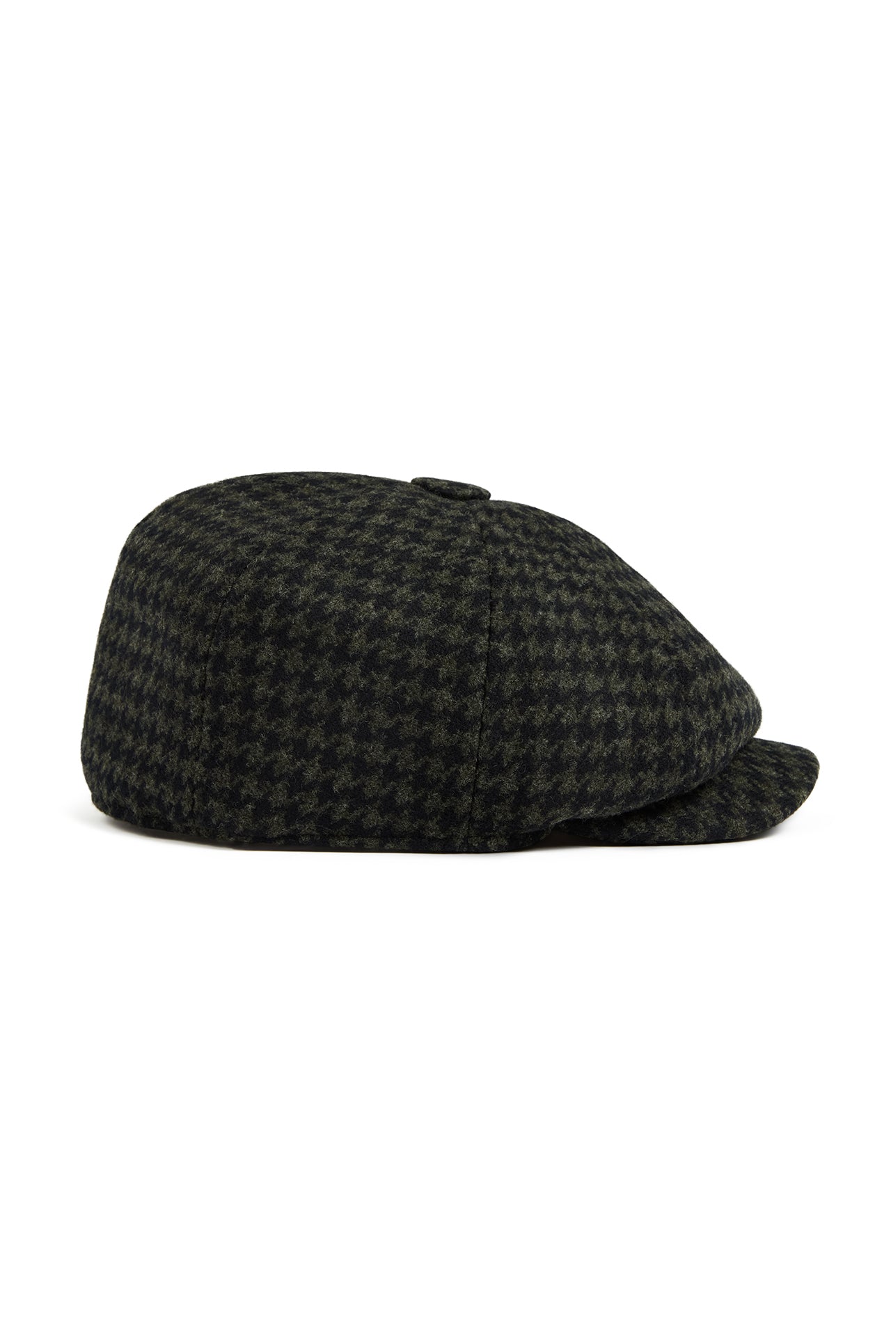 Olive/Midnight Houndstooth Towton Cap