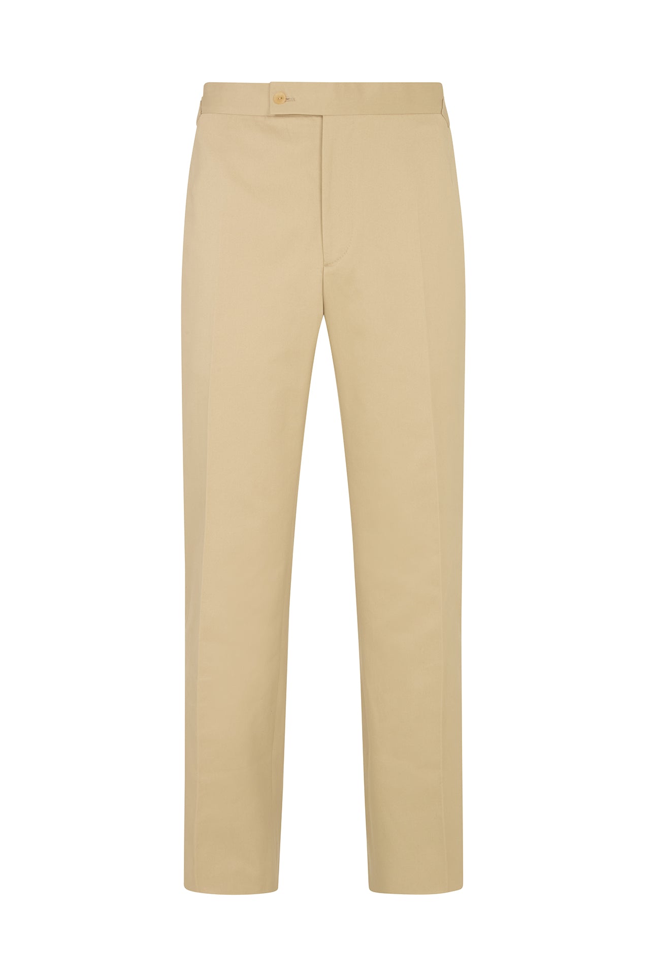 Sand Cotton Single Breasted Suit