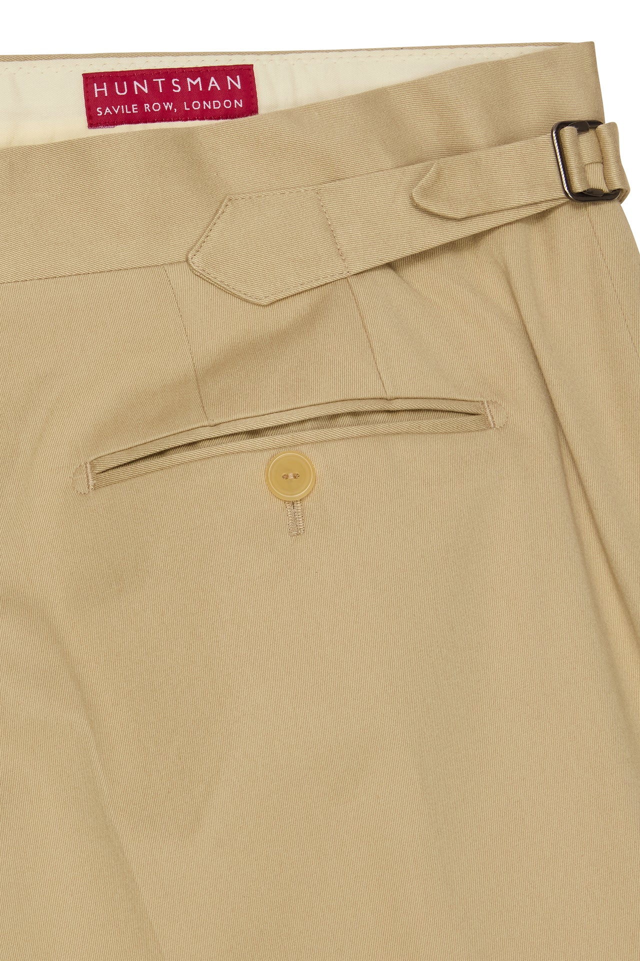 Sand Cotton Single Breasted Suit