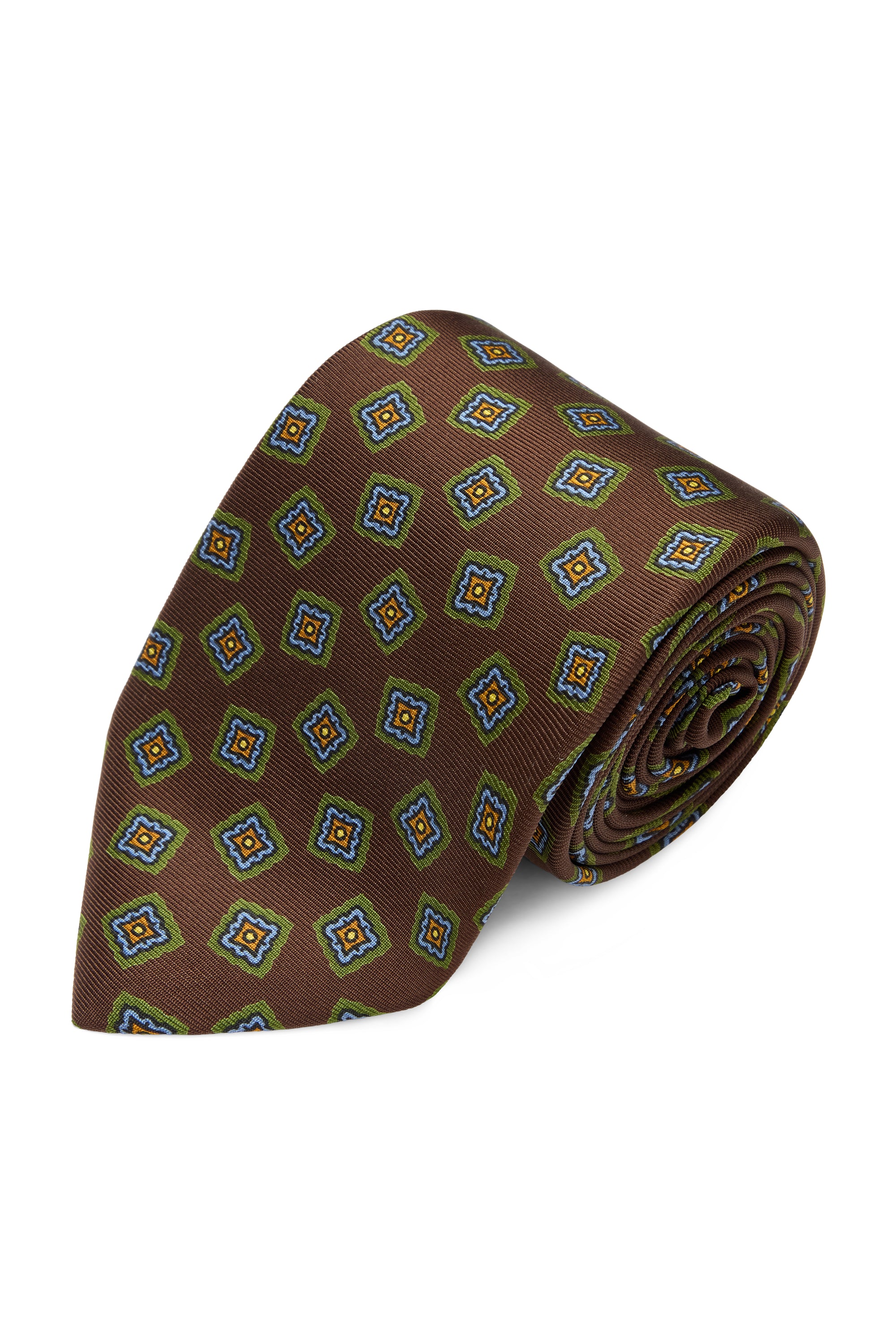 Stamp Madder Tie