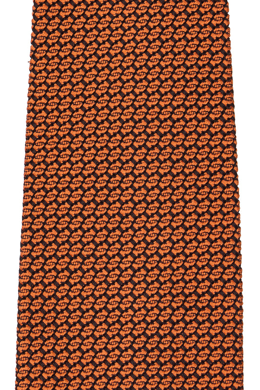 Orange Garza Tie