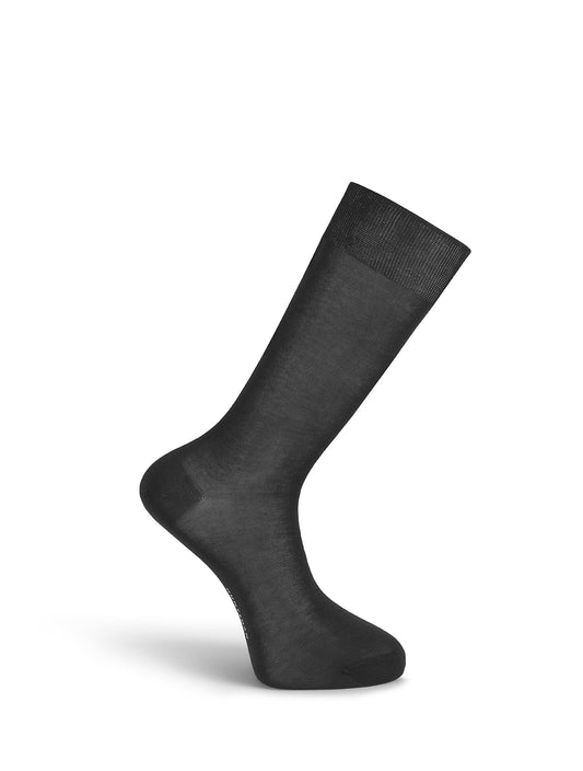 Short Ribbed Cotton Socks