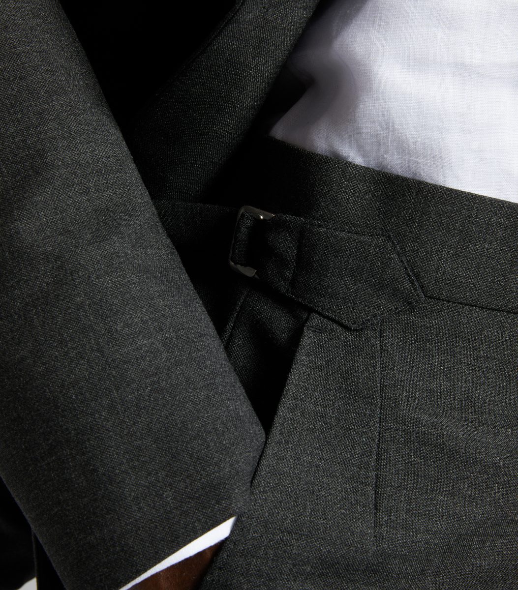 Grey Wool Fresco Suit