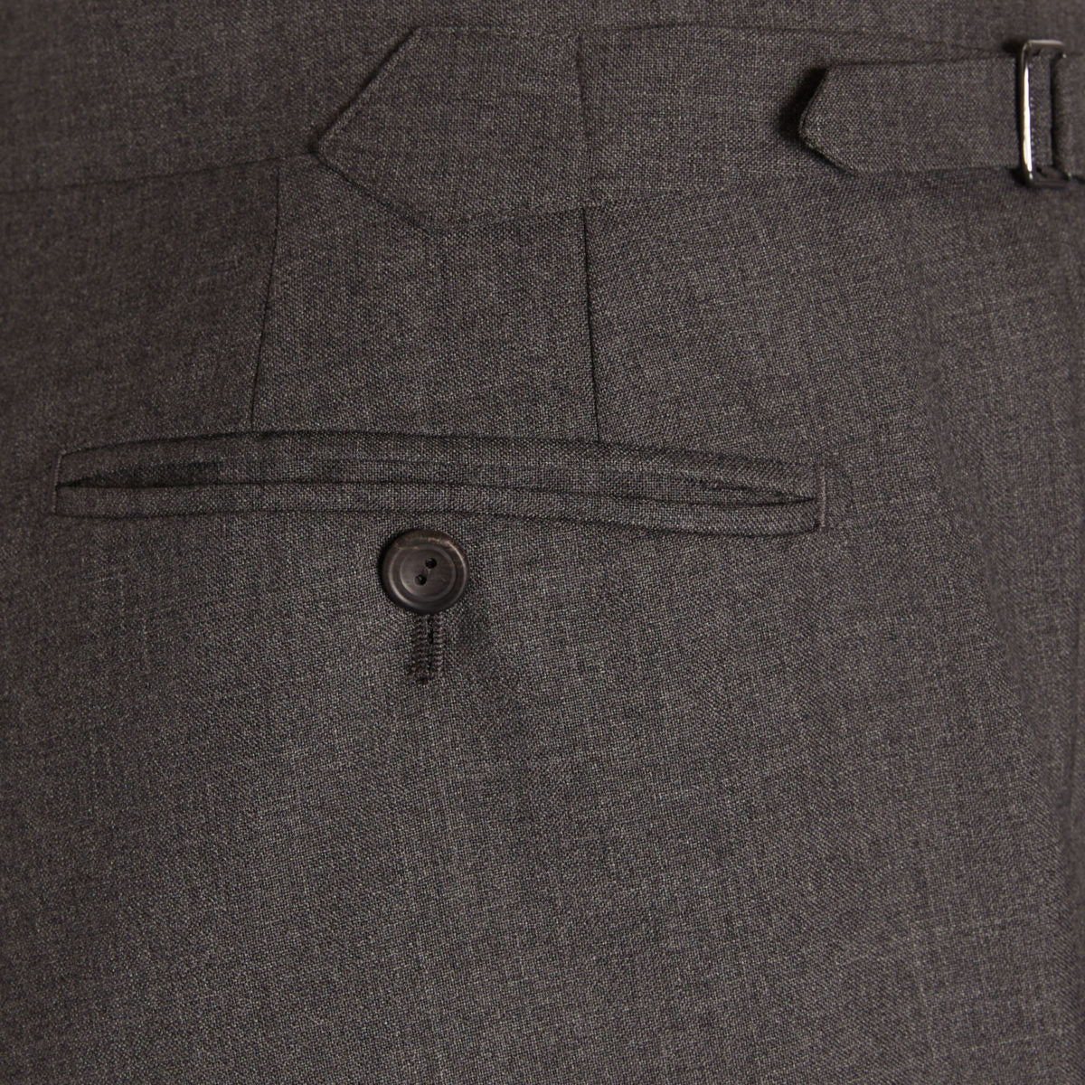 Grey Wool Hopsack Trouser – Huntsman Savile Row