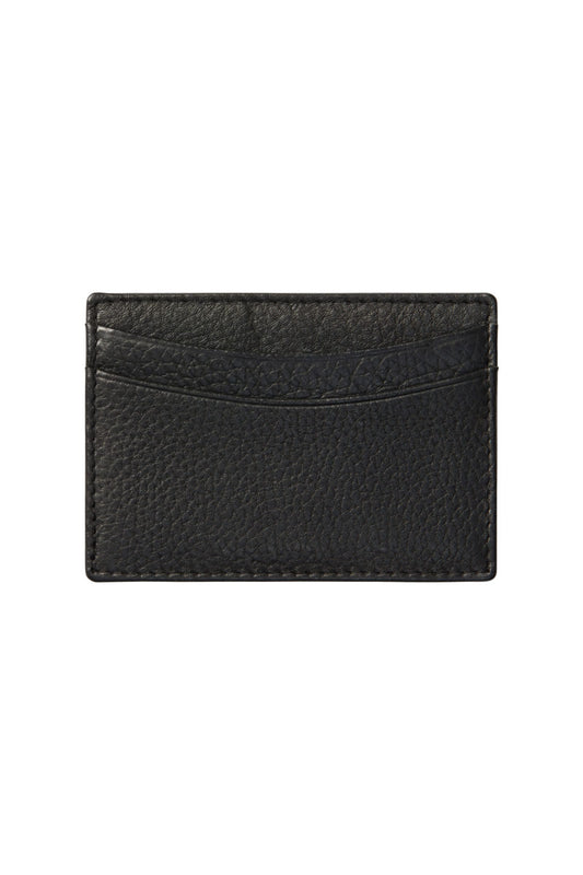 Black Deerskin Card Holder