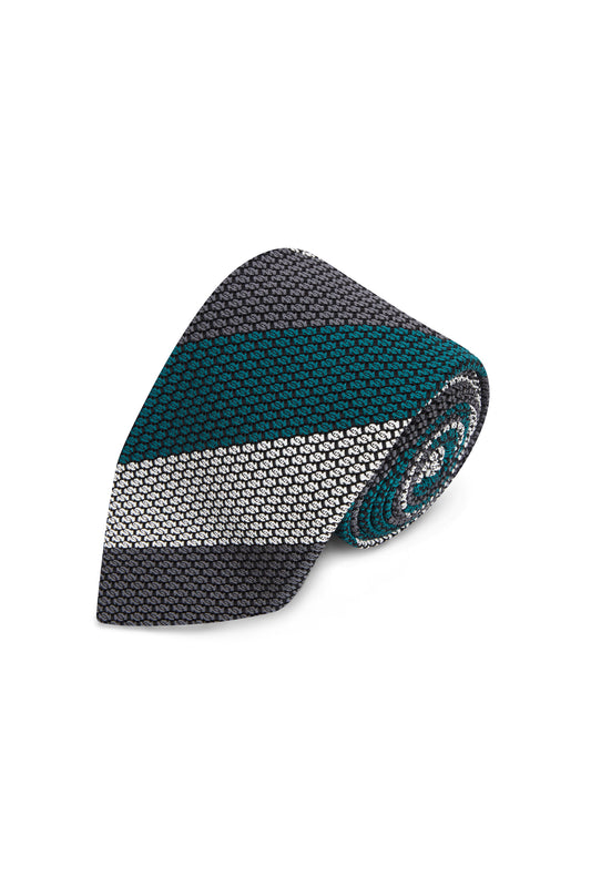 Silk Garza Regimental Tie