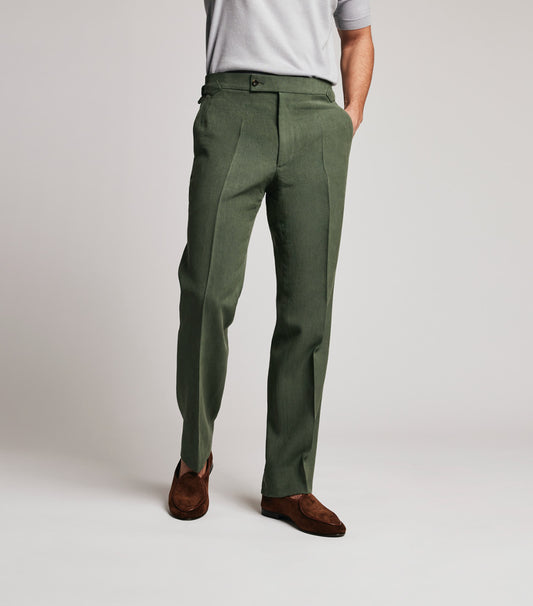 Sage Linen Trouser
