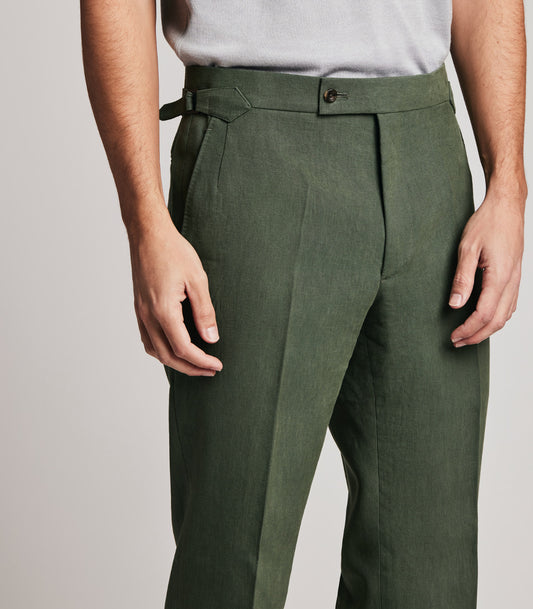 Sage Linen Trouser