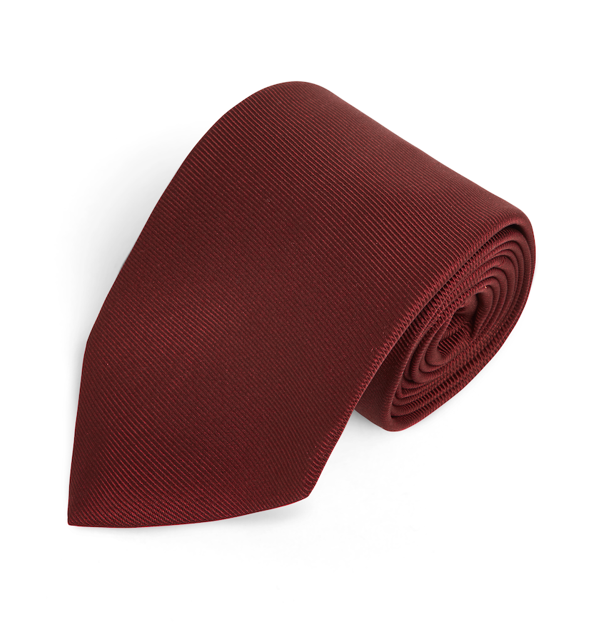 Silk Solid Colour Tie