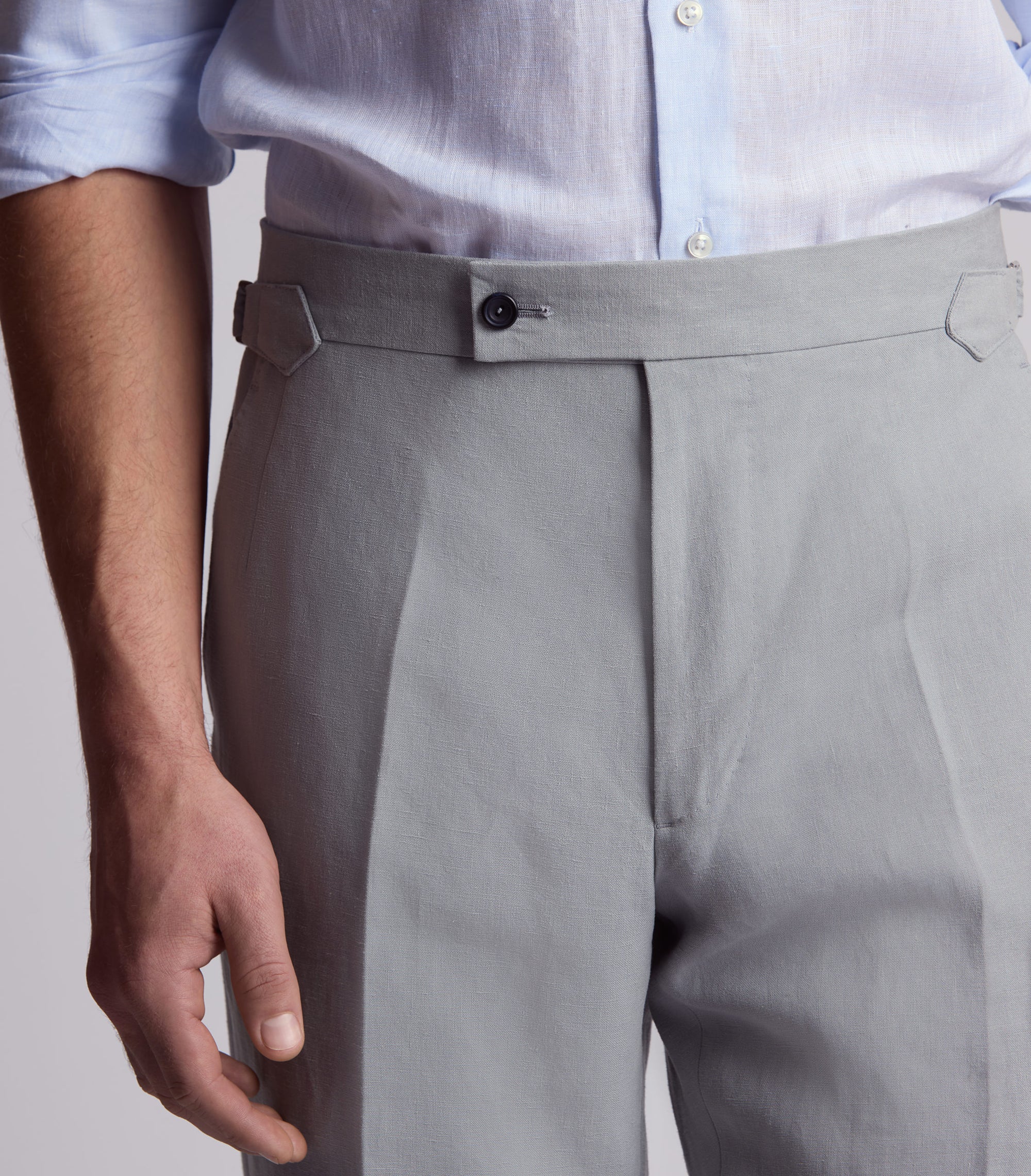 Slate Linen Trousers