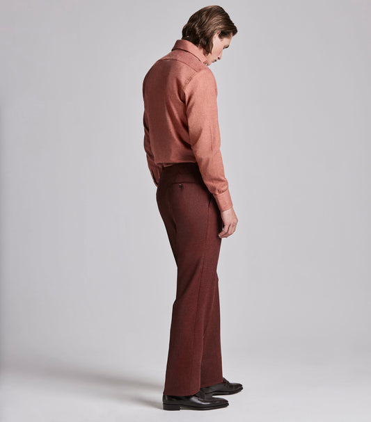 Rust Flannel Trousers