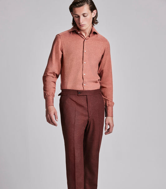 Rust Flannel Trouser